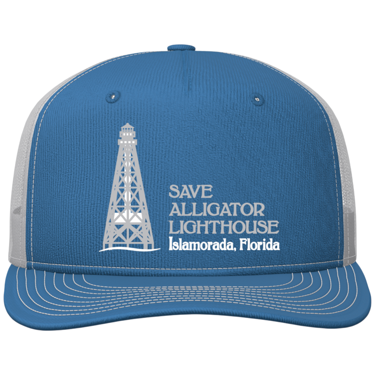 Save Alligator Embroidered Hat - Colbalt Blue