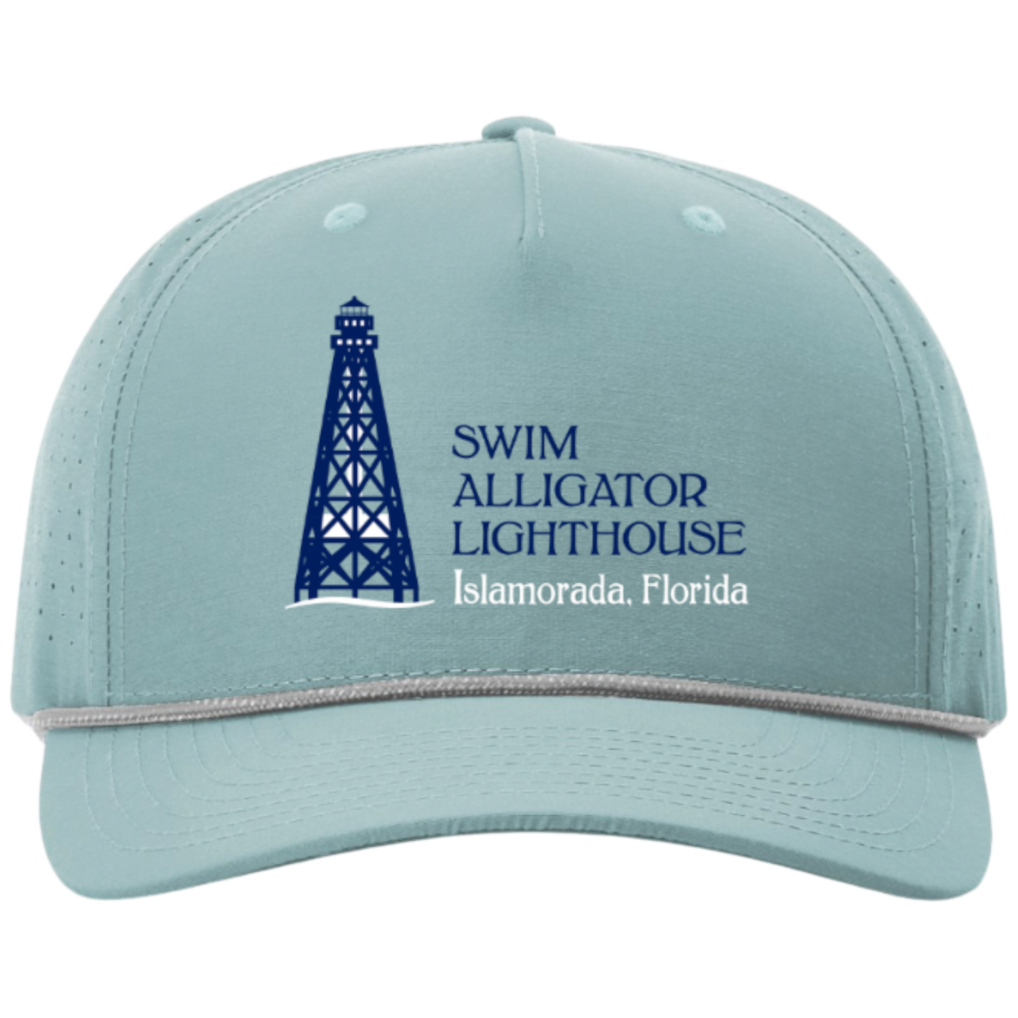 Swim Alligator Embroidered Hat - Smoke Grey