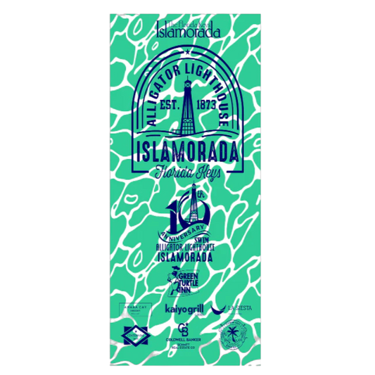 Swim for Alligator Lighthouse Towel