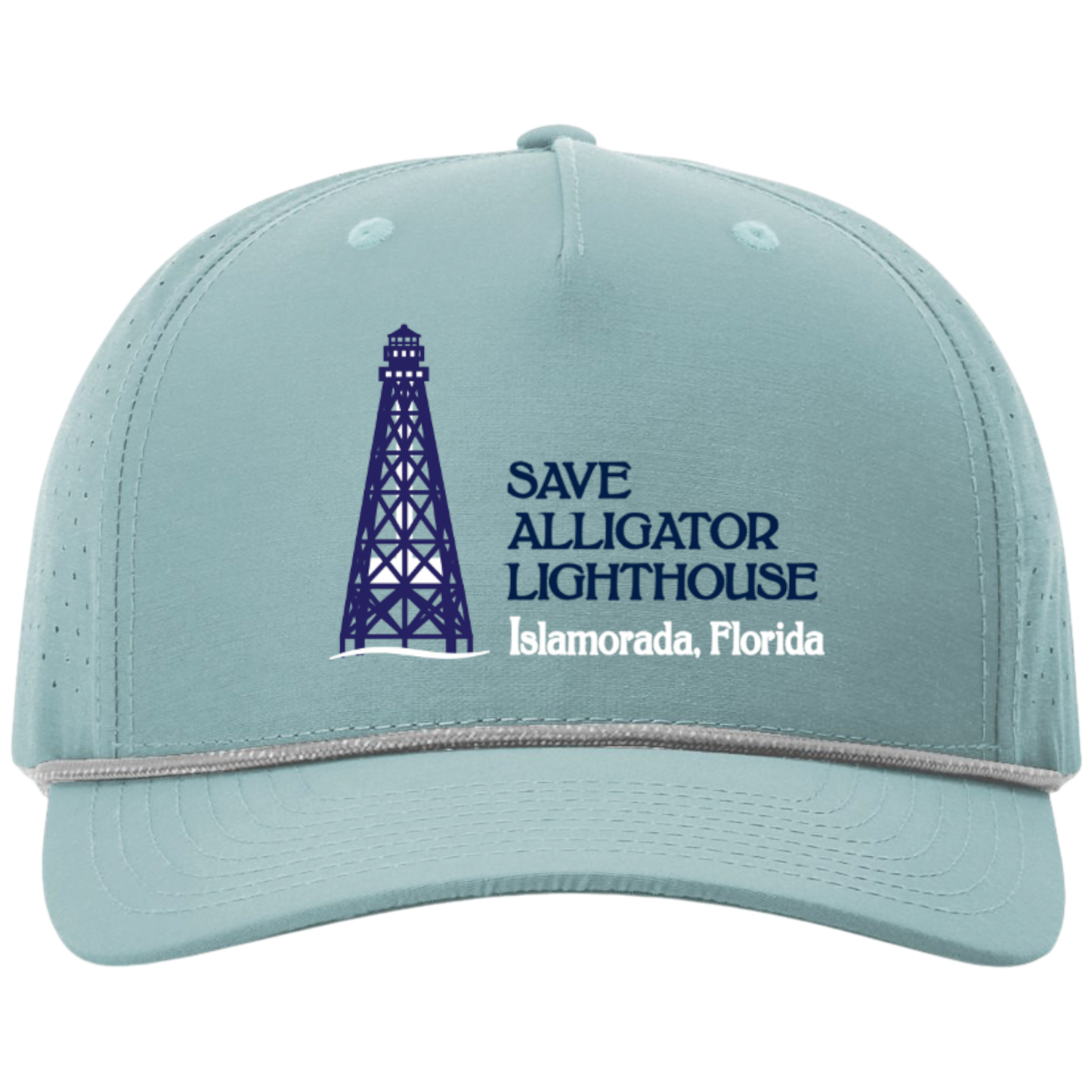 Save Alligator Embroidered Hat - Smoke Grey