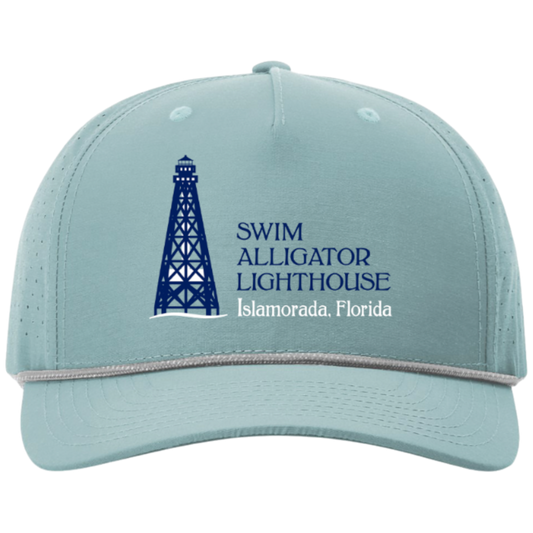 Swim Alligator Embroidered Hat - Grey